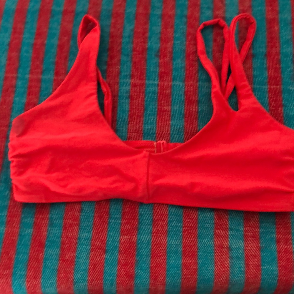Aerie scoop sporty Bikini top